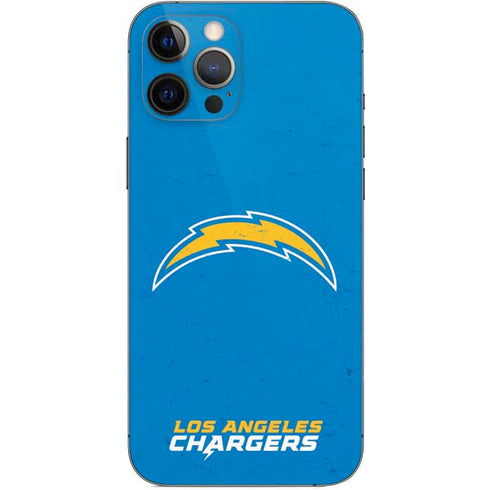NFL Los Angeles Chargers - Alternate Distressed iPhone 12 Pro Max Skin